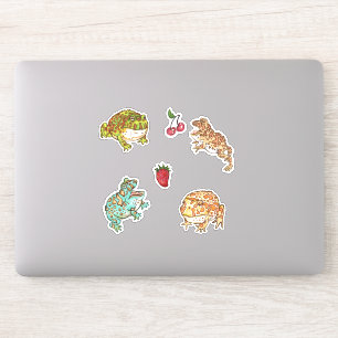 Adesivo Sapos Ornamentados