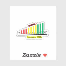Adesivo SarcasmMeter