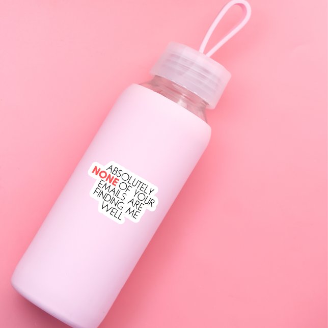 Adesivo Sarcástico Engraçado Encontrando-Me Bem Viciado (Criador carregado)