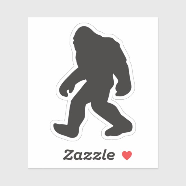 Adesivo Sasquatch (Folha)