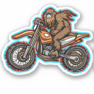 Adesivo Sasquatch Dirt Bike Offroad Vinyl