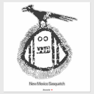 Adesivo Sasquatch do Novo México