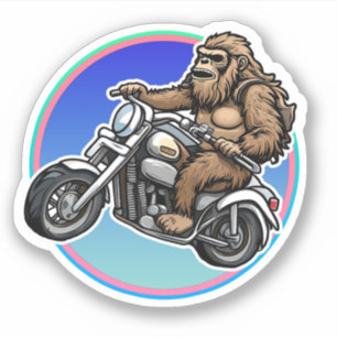 Adesivo Sasquatch do Pai de motocicleta Easy Rider