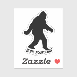 Adesivo Sasquatch Squatchin' Silhouette