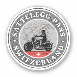 Adesivo Sattelegg passagem tour de motocicleta nos alpes s