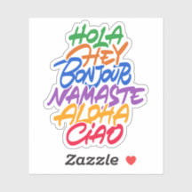 Saudação em diferentes línguas: Ei, hola, aloha