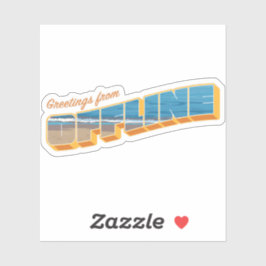 Adesivo Saudações do Offline