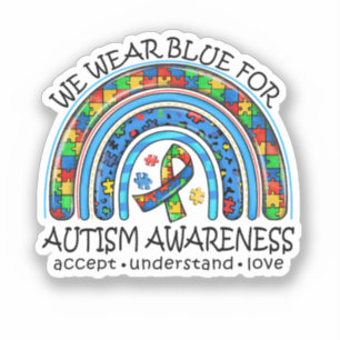 Adesivo Saúde Mental, Terapêutica com ABA, Consciência Aut