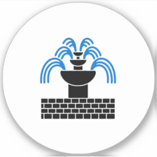 Adesivo SCA Fontaine dans Sable Vinyl Sticker