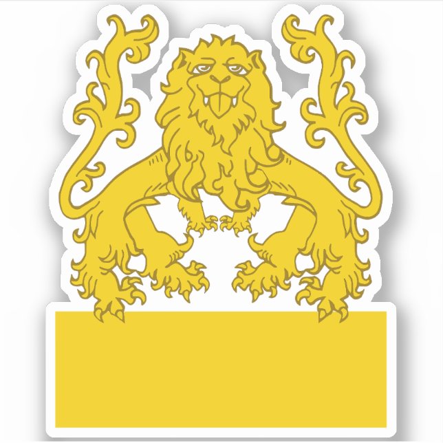 Adesivo SCA Lions End Vinyl Sticker (Frente)