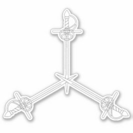 Adesivo SCA Order of Defense Custom-Cut Vinyl Sticker