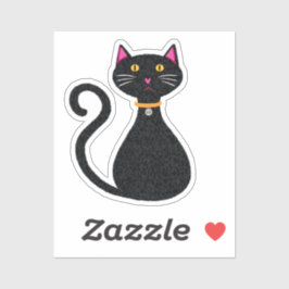 Adesivo Scat O Gato De Halloween