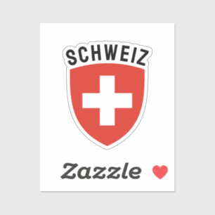 Adesivo Schweiz (Suiça de língua alemã)