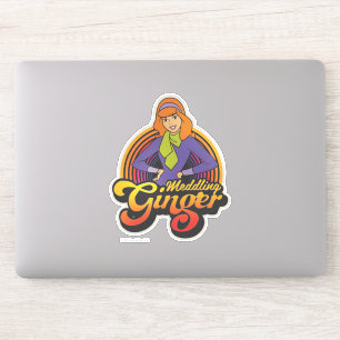 Adesivo Scooby-Doo   "gengibre de intromissão" Daphne