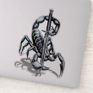 Adesivo Scorpio 3d Sticker