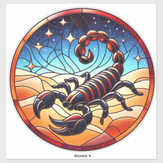 Adesivo Scorpio Vinyl Sticker (Folha)