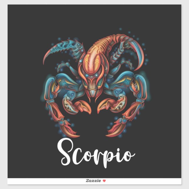 Adesivo Scorpio Vinyl Sticker (Folha)