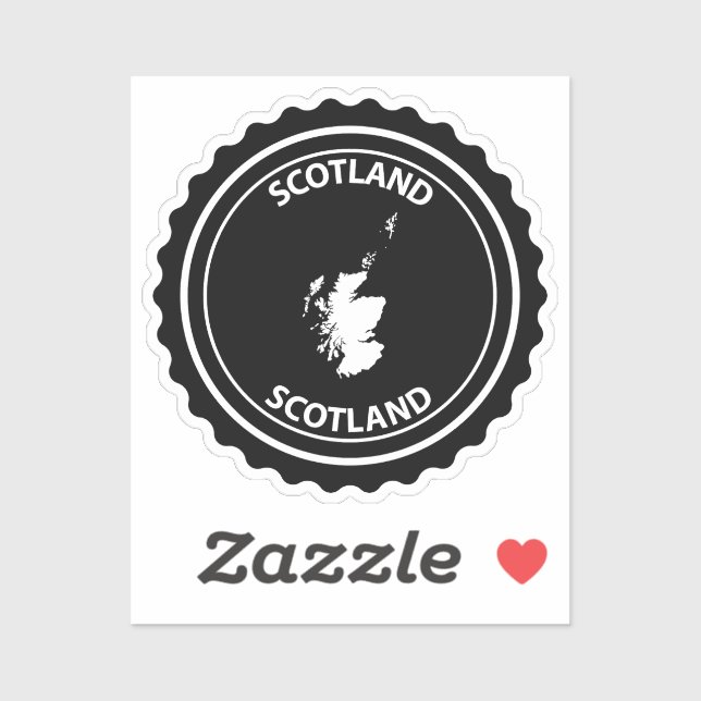 Adesivo Scotland (Folha)