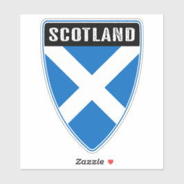 Adesivo Scotland Shield
