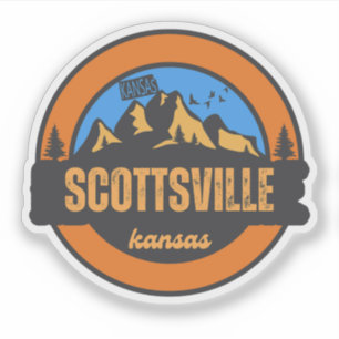 Adesivo Scottsville, Kansas