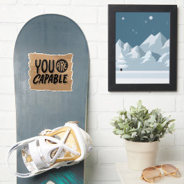 Adesivo Scrapbook Style Motivation Quote Stickers