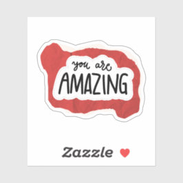 Adesivo Scrapbook Style Motivation Quote Stickers