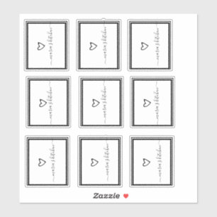 Adesivo Script de Gabinete de Especialidade de Organizaç