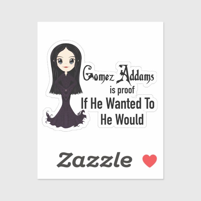 Adesivo Se Ele Quisesse Vestir (Folha)