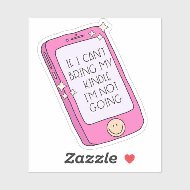 Adesivo Se eu não posso trazer meu gentil, não vou me dive (Folha)