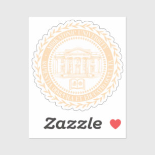 Adesivo Seal da Universidade Miskatonic