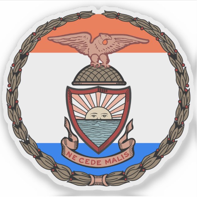 Adesivo Seal of the Bronx, New York City, USA (Frente)