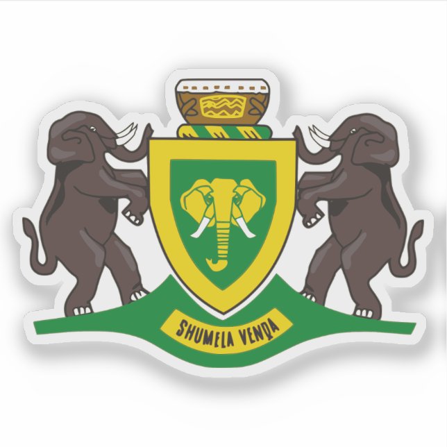 Adesivo Seal of Venda, the Republic of South Africa (Frente)