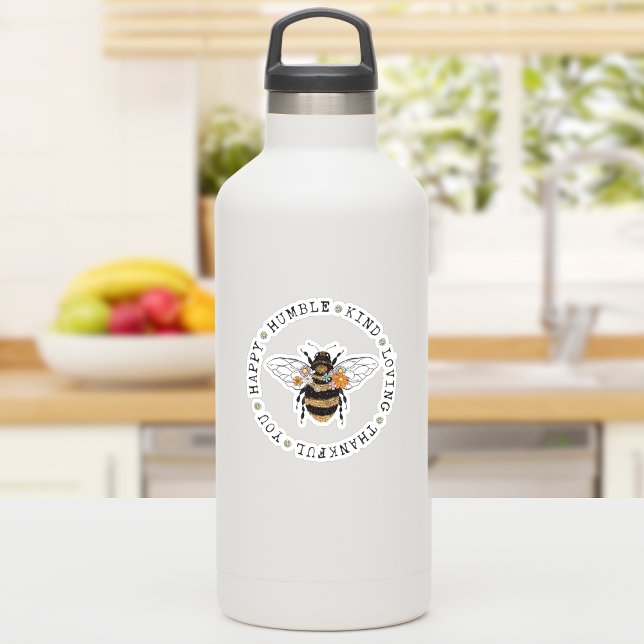 Adesivo Seja Feliz Humilde Adorando Graças A Você (Criador carregado)