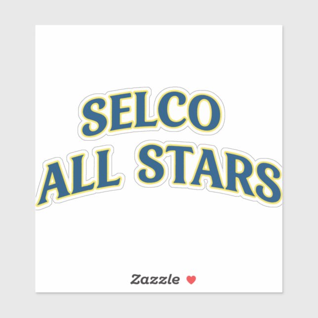Adesivo SELCO All Stars (Folha)