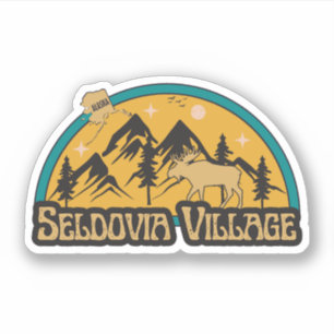 Adesivo Seldovia Village, Alaska Sticker