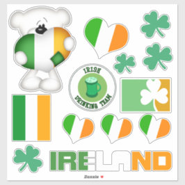 Adesivo Seleção da Irlanda