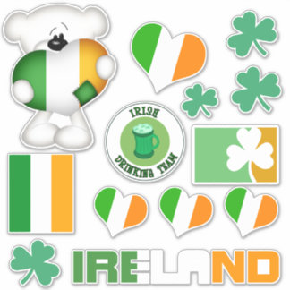 Adesivo Seleção da Irlanda