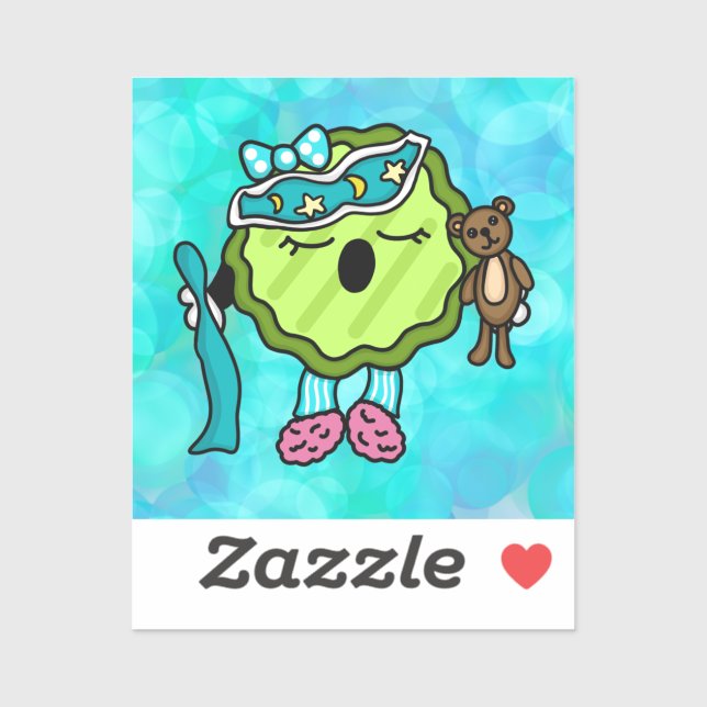 Adesivo Selecionador de Tempo Sonolento | Noite de Jammies (Folha)