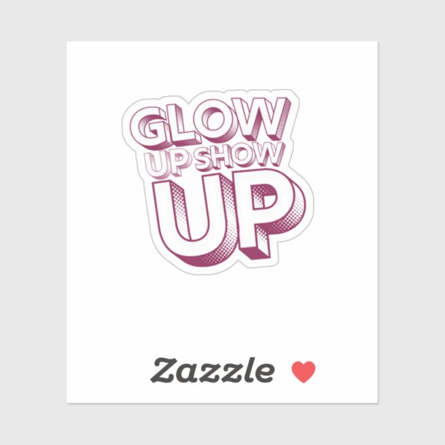 Adesivo Self love and positivity Sticker  (Folha)