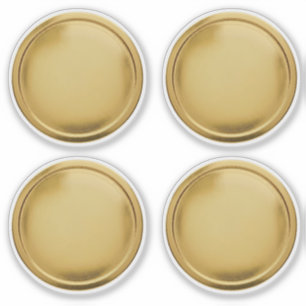 Adesivo Selo de Folha de Ouro 3D Medalha de Prêmio de Exce