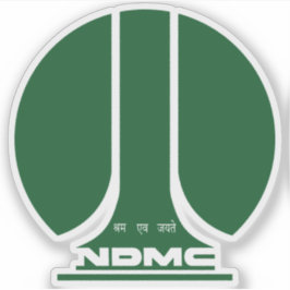 Adesivo Selo de Nova Deli, Índia