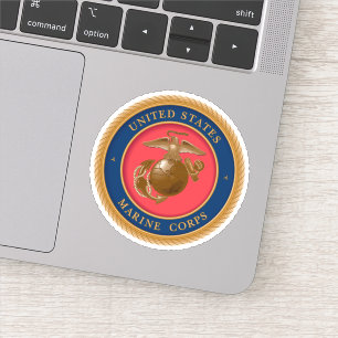 Adesivo Selo do Corpo de Fuzileiros