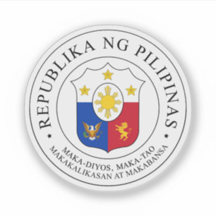 Adesivo Selo excelente da República das Filipinas