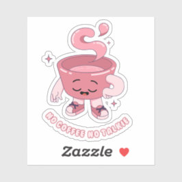 Adesivo Sem Café Sem Talkie