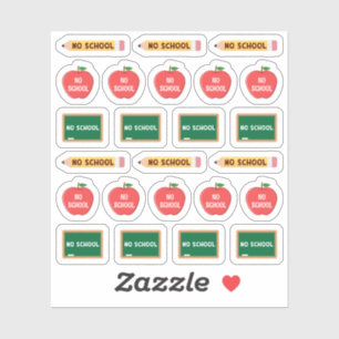 Adesivo Sem Calendário do Controlador de Dia Sem Planejado