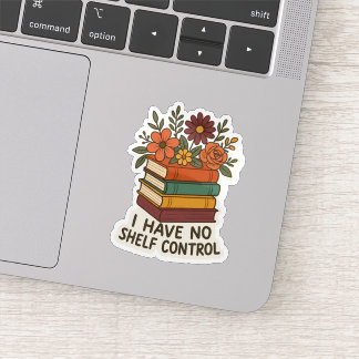 Adesivo Sem Controle de Prateleira, Pilha de Livros Florai