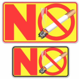 Adesivo Sem fumar Sem fumar