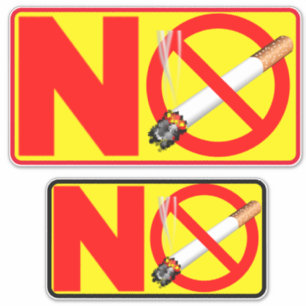 Adesivo Sem fumar Sem fumar