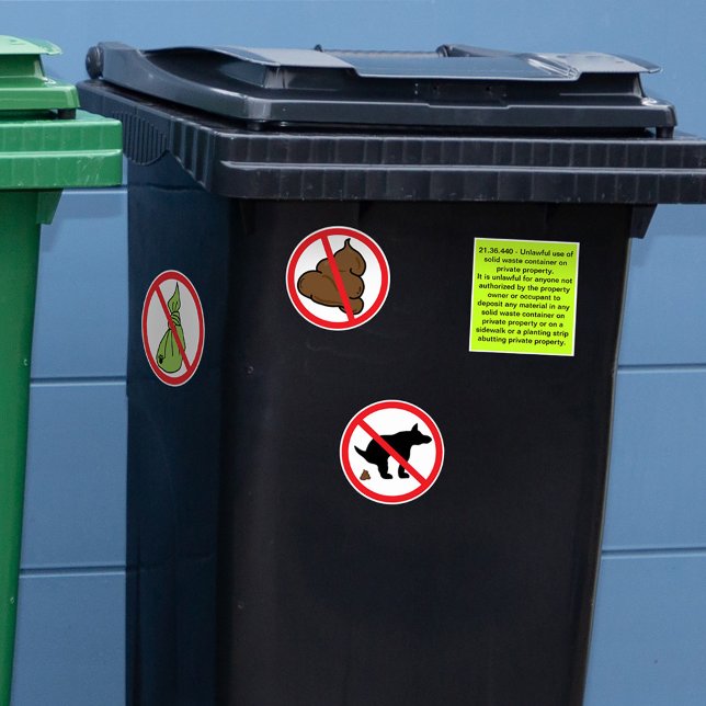 Adesivo Sem Poop de Cachorro (Criador carregado)