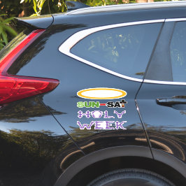 Adesivo Semana Santa (Domingo de Palma a Quinta Santa)